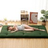 Floor Mattress Japanese Futon Mattress Sleeping Pad Roll Up Sleeping Mattress Portable for Guest Room RV Travel - 4 of 4