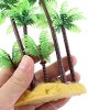 Unique Bargains Artificial Tree Plants for Fish Tank Aquarium Plastic Decor 5.4" Green - 2 of 4