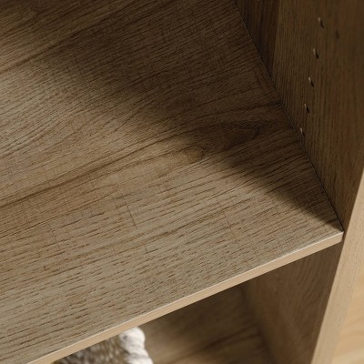 Adjustable Summer Oak 5-Shelf Large Bookcase