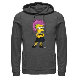 Men's The Simpsons Punk Lisa Pull Over Hoodie - 1 of 4