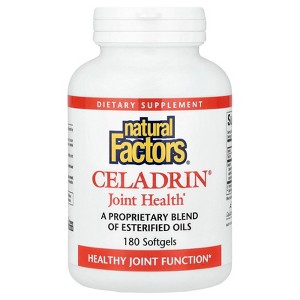 Natural Factors Celadrin®, Joint Health, 180 Softgels - 1 of 4