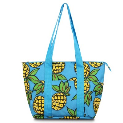 pineapple insulated lunch bag