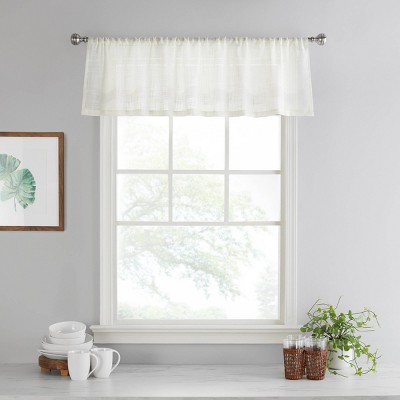 14"x52" Bayside Valance Off White - Vue