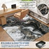 Marble Abstract Area Rug - 4 of 4