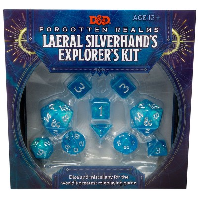 Laeral Silverhand's Explorer's Kit with Blue Dice Set