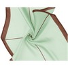 Elerevyo Women's Simple Striped Contrast Color Long Silky Rhombus Scarves Neckerchief 1Pc - 4 of 4