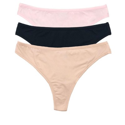 Maternity 3pk Over The Belly Hipster Underwear - Auden™ Pink/maroon/black :  Target