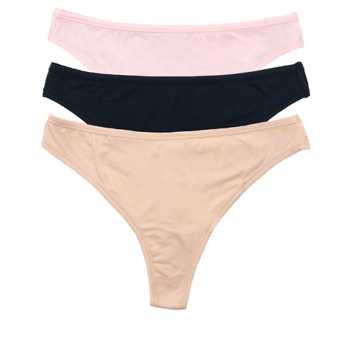 Felina Organic Cotton Bikini Underwear For Women - Bikini Panties For  Women, Seamless Panties For Women (6-pack) : Target
