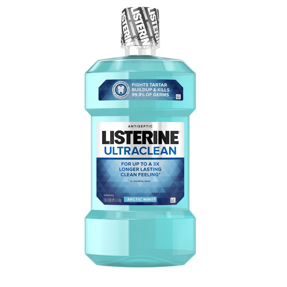 UPC 312547422598 product image for Listerine Ultraclean Arctic Mint Antiseptic Mouthwash For Bad Breath - 50.72 fl  | upcitemdb.com