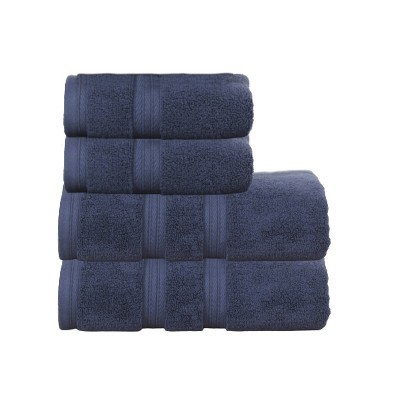 Home Weavers Elegance Essentials 550GSM 100% Cotton Zero Twist Super Absorbent Bath Towel Set