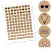 Big Dot of Happiness Bright Future - Graduation Round Candy Sticker Favors - Labels Fits Chocolate Candy (1 sheet of 108) - 2 of 4
