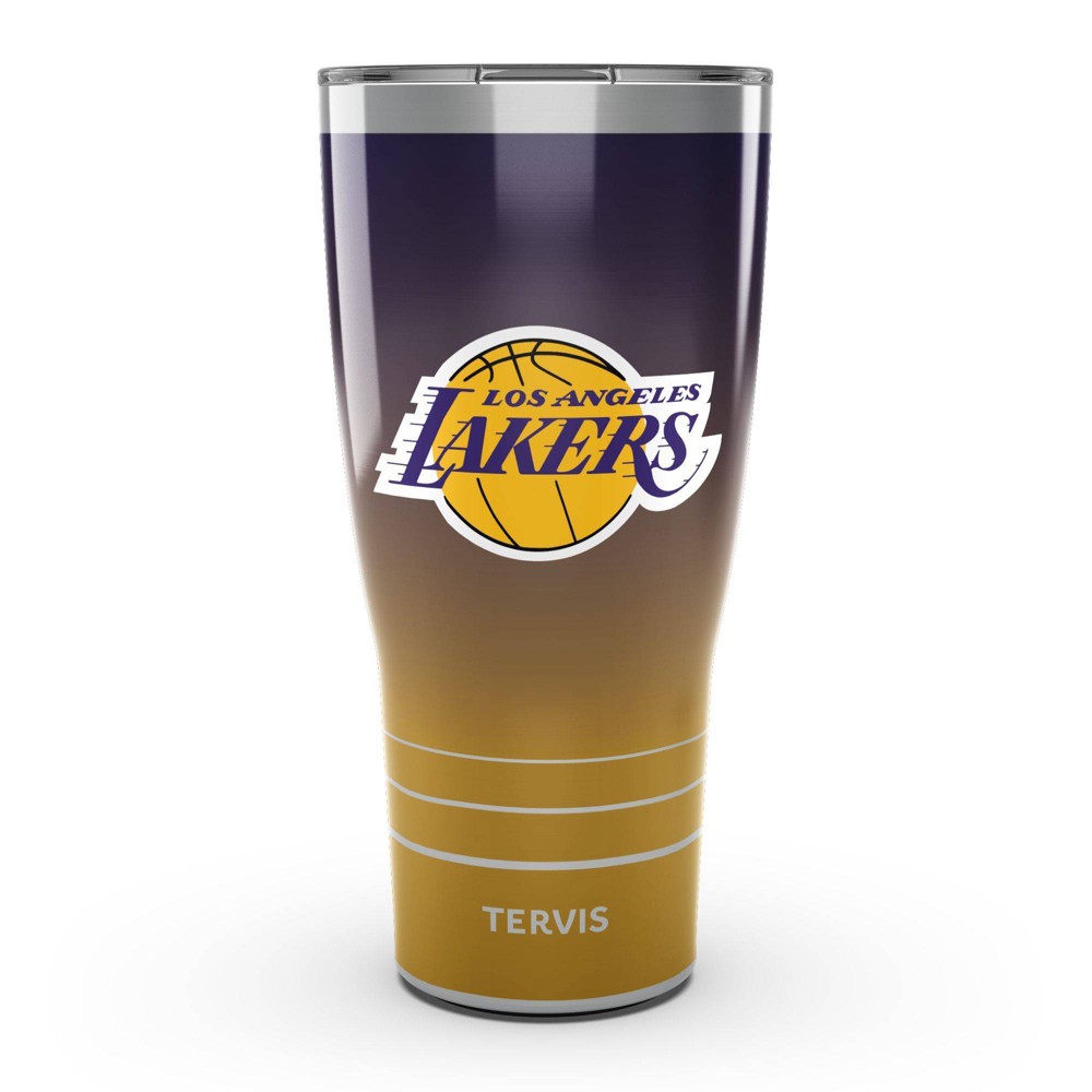 Photos - Glass NBA Los Angeles Lakers 30oz Ombre Stainless Steel Tumbler