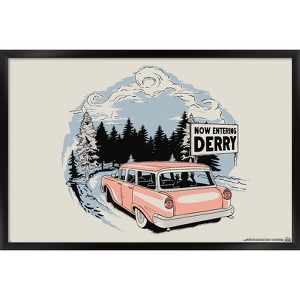 Trends International IT: Welcome to Derry (2025) - Welcome Framed Wall Poster Prints - 1 of 4