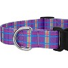 Country Brook Petz Deluxe Grape Plaid Dog Collar - Made in The U.S.A. - image 4 of 4