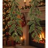 Pine Branch Garland with Pinecone Accents – 6ft Holiday Decorative Greenery by Melrose - 3 of 3