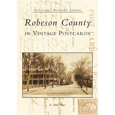 Robeson County in Vintage Postcards - (Postcard History) by  K Blake Tyner (Paperback)