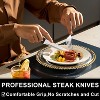 Attop 49-Piece Silverware Set with Organizer, Heavy Duty Stainless Steel Flatware for 8 Rust-proof - 3 of 4