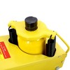 Hydraulic floor jack pneumatic axle bottle jack with (4) extended saddle kit built-in wheels 22 tons - 2 of 4
