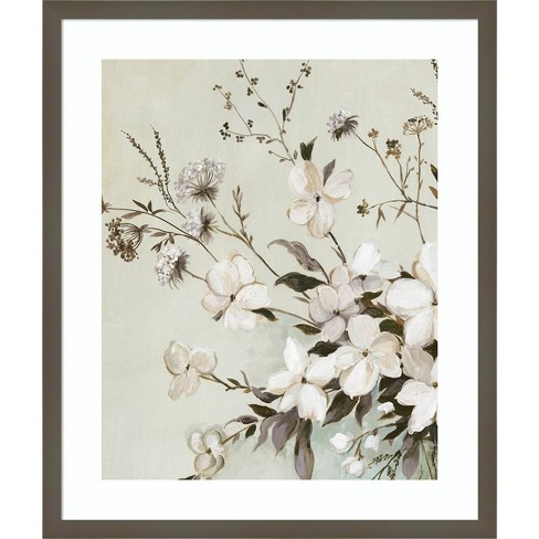 Amanti Art 21"x25" Autumn Bouquet I By Asia Jensen Wood Framed Wall Art ...