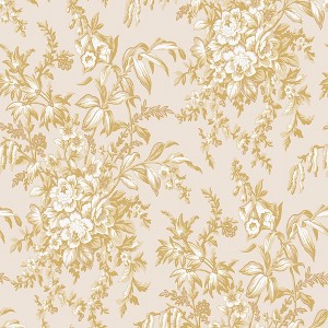 Laura Ashley Picardie Pale Gold Wallpaper - 1 of 4