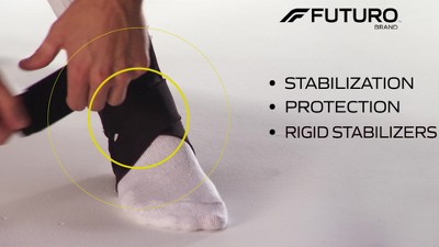 FUTURO™ Stirrup Ankle Brace, 48442EN, Adjustable