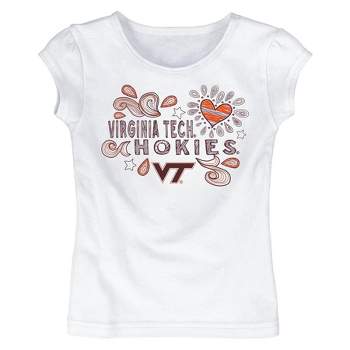NCAA Virginia Tech Hokies Toddler Girls' White T-Shirt