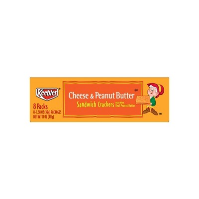 Keebler Cheese &#38; Peanut Butter Sandwich Crackers - 11oz/8ct