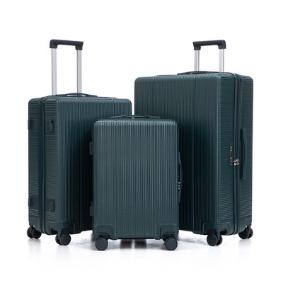 Dexmalle 3 pcs/set in ABS Spinner Wheel Luggage