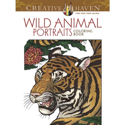 Wild Animals Coloring Book - (dover Animal Coloring Books) By John Green  (paperback) : Target