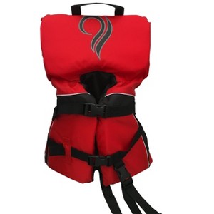 Bradley Infant Baby Life Jacket Vest | US Coast Guard Type III High Visibility - 1 of 2
