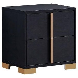 Coaster Home Furnishings Marceline Nightstand, Black - 1 of 4