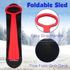 Slippery Racer Kids Lightweight Compact Foldable Downhill Outdoor Winter Ski Scooter Snow Sled for Children 4 Years and Up (2 Pack) - 4 of 4