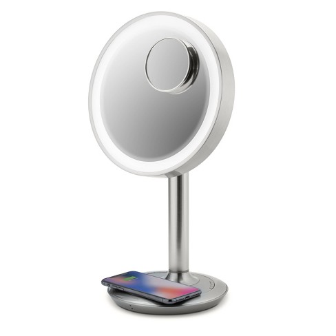 Ihome 9 Lux Power Lighted Led Vanity Makeup Mirror With Bluetooth Audio Target