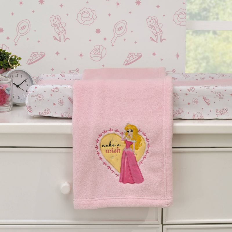 Disney Princess Make A Wish Baby Blanket, 3 of 4