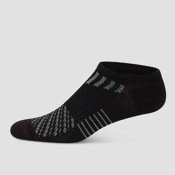 Hanes Premium Men's Nylon Performance No Show Socks 3pk - 6-12