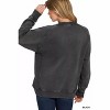 I am a Fashion Junky Zenana Acid Washed Fleece Sweatshirt with Side Rib - 3 of 3