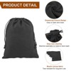 Unique Bargains Cotton Foldable Gym Travel Hiking Storage Drawstring Bag 6 Pcs - 4 of 4