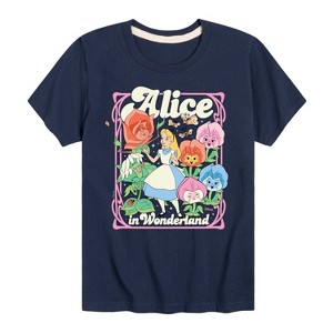 Boys' - Disney - Alice In Wonderland Short Sleeve Graphic T-Shirt - 1 of 4