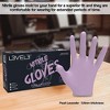 L3 Level 3 Nitrile Gloves - Professional Heavy Duty Disposable Gloves - Latex Free - Fits Snug - Box of 100 - 2 of 4