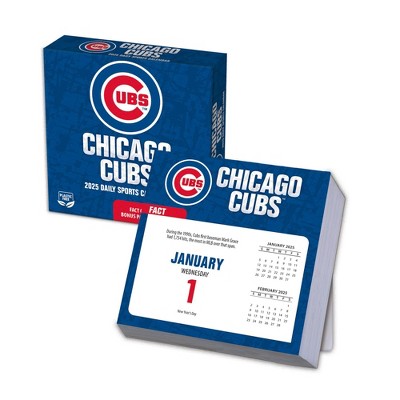 MLB Chicago Cubs 2025 Box Calendar