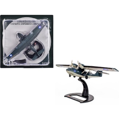 Consolidated PBY-5A Catalina Aircraft US Navy (1942) "Planes of World War II" Series 1/144 Diecast Model Airplane by Luppa