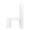 Sapphtopaz Modern Home Office Desks Computer Desk with Hutch Writing Desk Gaming Desk Office Desk for Home Office - 3 of 4