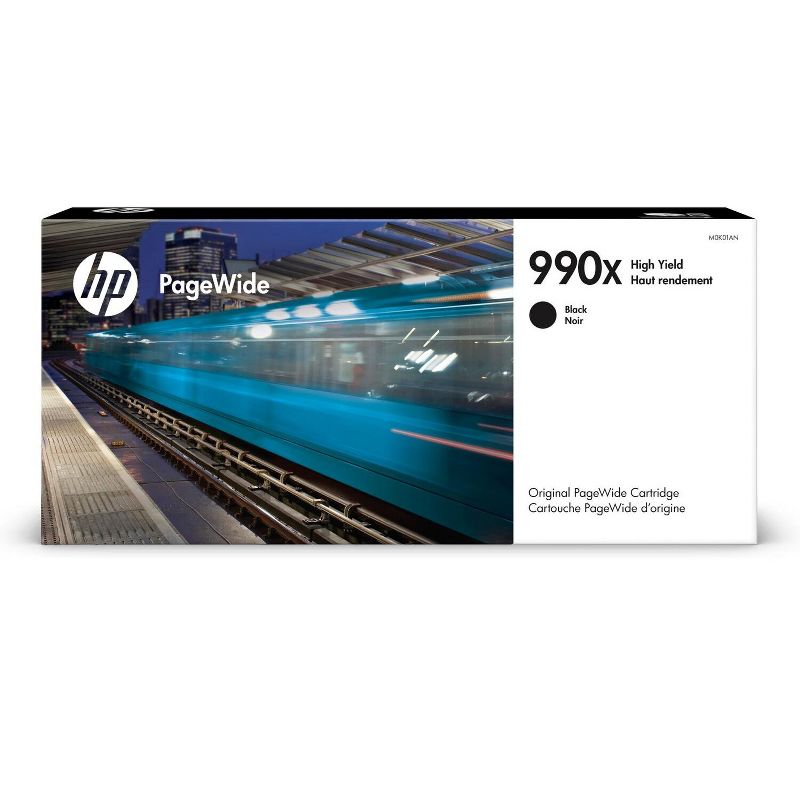 HP Inc. 990X High Yield Black Original PageWide Cartridge, ~20,000 pages, M0K01AN, 1 of 9