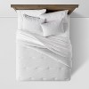 Simple Woven Stripe Comforter & Sham Set - Threshold™ - image 3 of 4