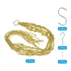 Unique Bargains Indoor Outdoor Decoration Handmade Macrame Hanging Planter Flower Pot Hanger 2 Pcs - 3 of 4