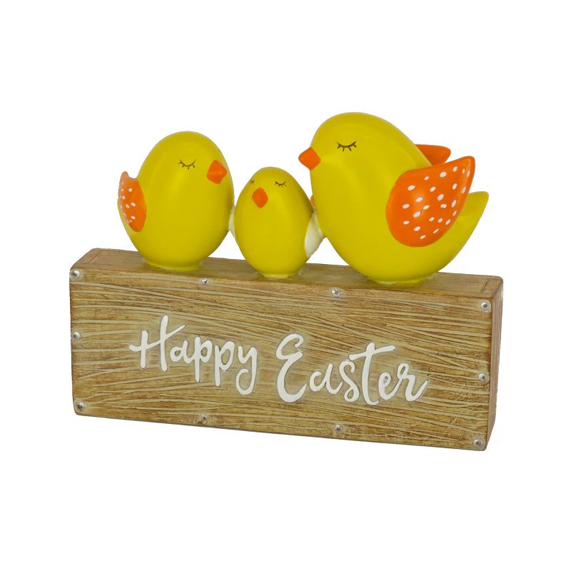6" Chick "Happy Easter" Table Decoration - National Tree Company, 1 of 4