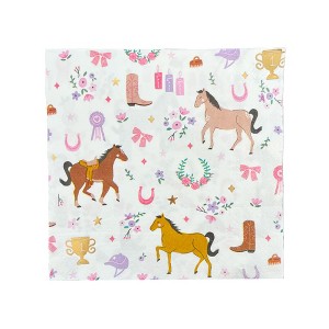 Daydream Society - Pony Tales Large Napkins - Pack of 16 Paper Napkins - 1 of 4