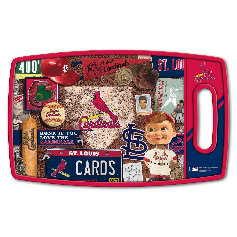 Photos - Chopping Board / Coaster MLB St. Louis Cardinals Retro Series Cutting Board