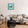 Stupell Industries Funny Dachshund On Roller Skates, 25" x 25" - 2 of 4