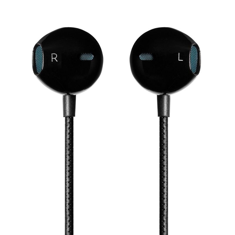 ionX Wired Earbuds with Microphone, 3.5mm Corded Headphones with Volume Control Compatible with iPhone/ iPad/ Computer, Black, 4 of 7